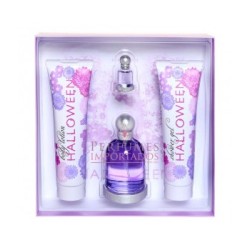 Set Perfume Halloween Perfume + Crema Corporal + Gel de Baño + Replica