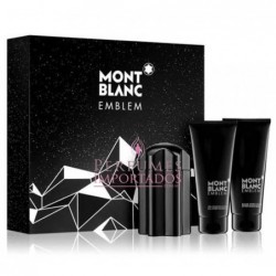 Set Emblem Mont Blanc Caballero 3 pzas
