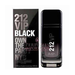 212 VIP Black Carolina Herrera Eau de Parfum 100ml